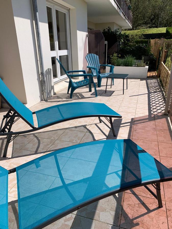Trouville, Appartement Renove Avec Grande Terrasse Au Calme Exterior photo